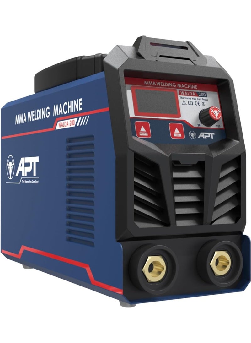 APT Walda 200 Welding Machine Inverter with LED Display 160 Amp - Image 1